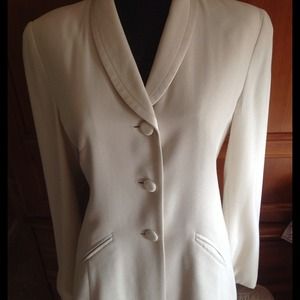 Cream suit jacket-Price Reduced