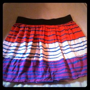 Striped skirt