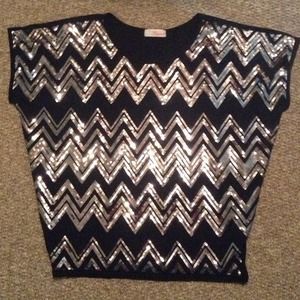 Dressy sparkle shirt