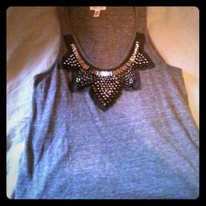 Gray tank top