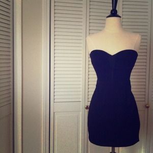 Bebe little black dress