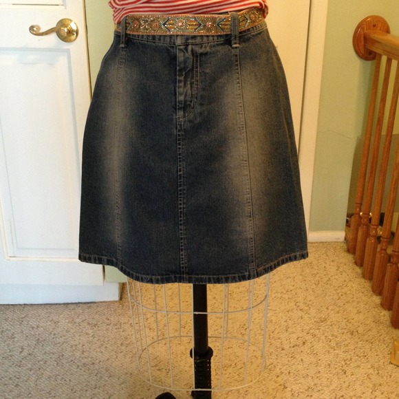 Kenneth Cole denim skirt