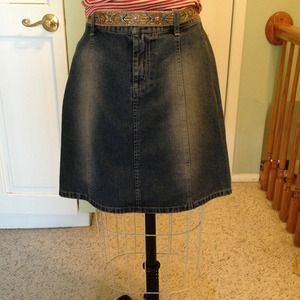 Kenneth Cole denim skirt