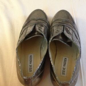 Gray/bronze Steve Madden shoe 7.5 or 8