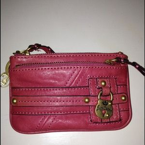 REDUCED Juicy Couture leather card holder