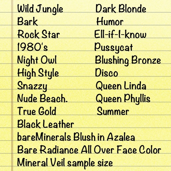 ✅SOLD✅ bareMinerals Eye Colors Bundle - Picture 4 of 4