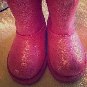 Size 5 Circo Pink Glitter boots