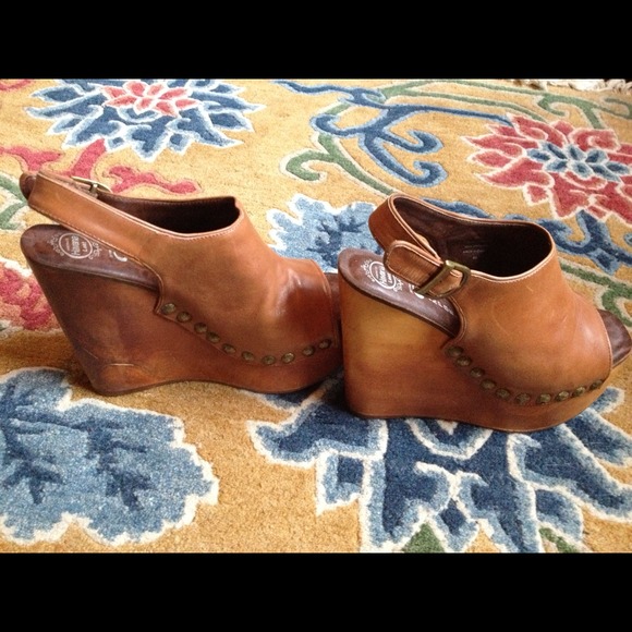 Jeffrey Campbell Handmade Last Havana Super Wedge