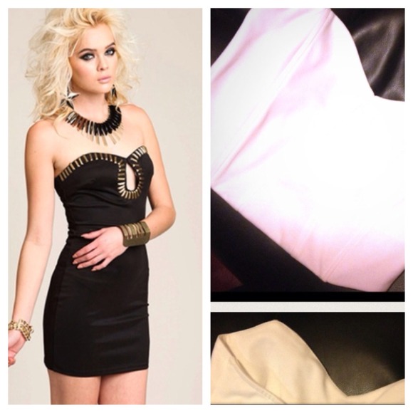 BUNDLE TUBE BLACK DRESS & BANDEAU