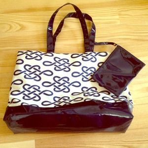 NEW Estée Lauder tote bag with clutch