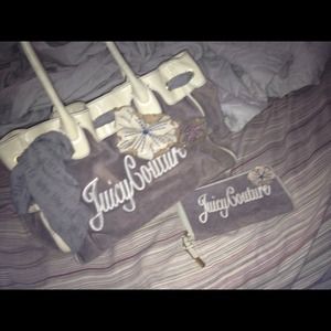 Traded! Juicy couture bag and wallet like new