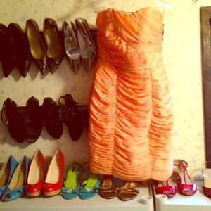 H&M orange dress - never worn!
