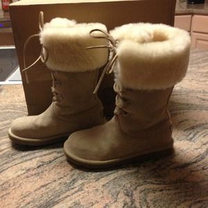 UGGS cream boots