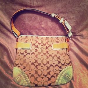 Authentic coach purse