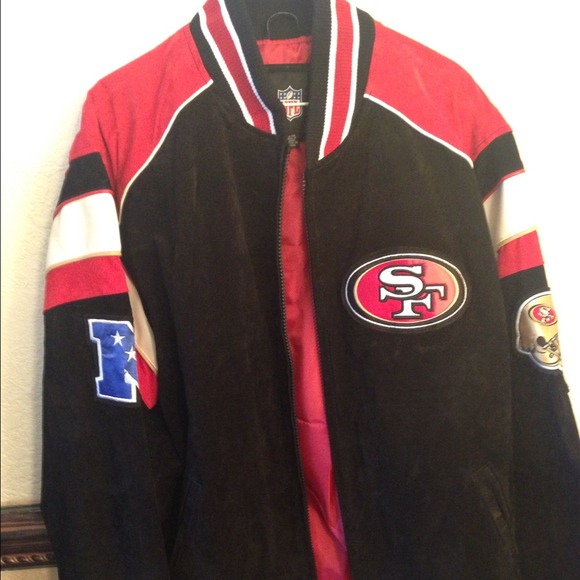 Suede 49er jacket *New*