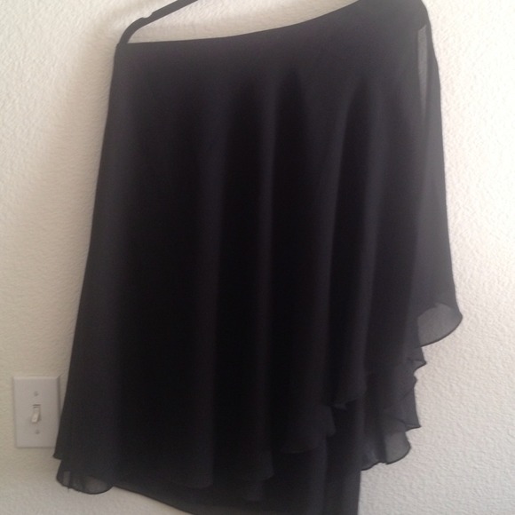 One shoulder sheer dress (NEW)