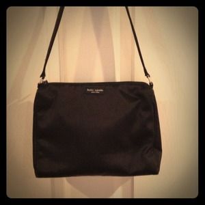 SOLD-Authentic Kate Spade Small Microfiber Bag