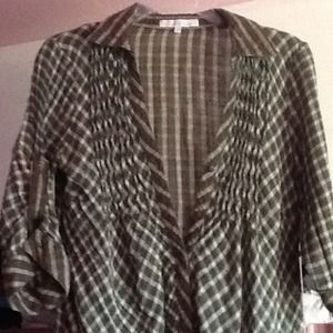Plaid Blouse
