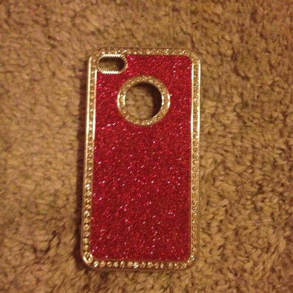 Pink sparkly iPhone 4S case - Picture 1 of 1