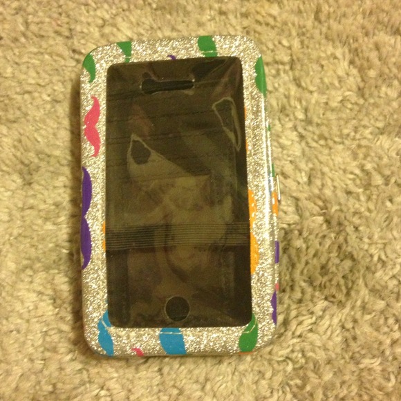 Sparkly wallet phone case new never been used