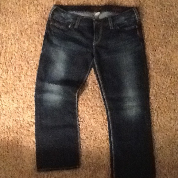 Silver capris