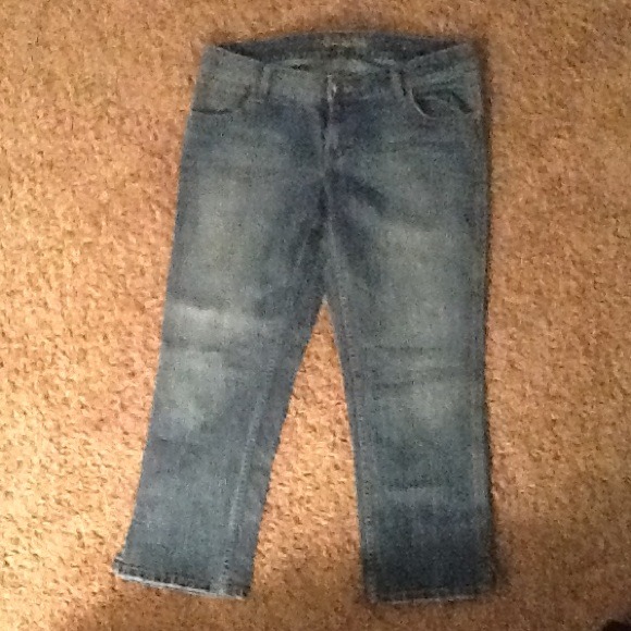 AE denim capris