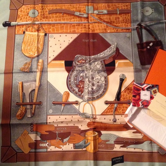 HERMES Accessories - HERMES AUTHENTIC SILK SCARF!