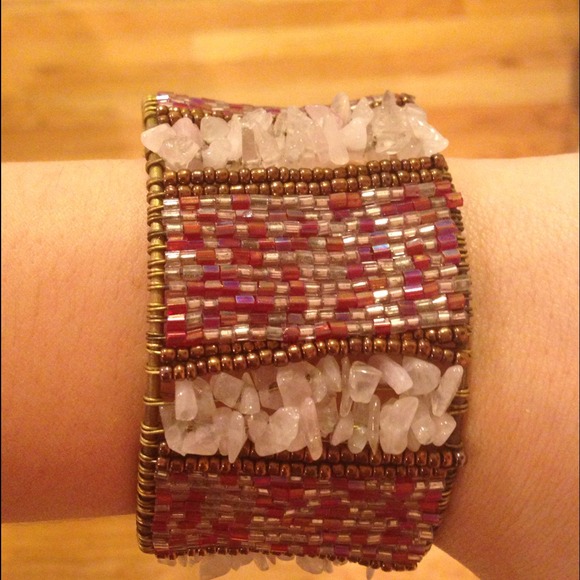 Beaded bangle
