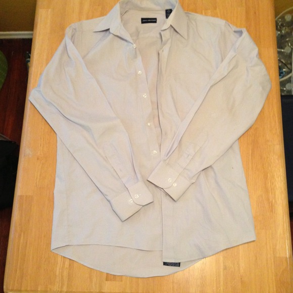 John Ashford mens button down long sleeve shirt