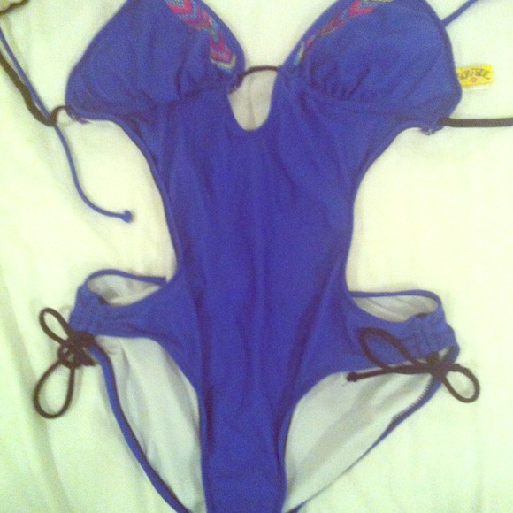 Purple Monokini