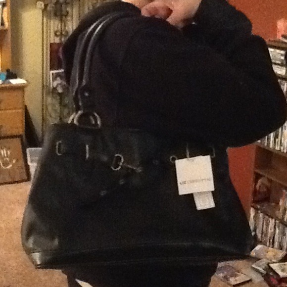 New Black liz claiborne purse