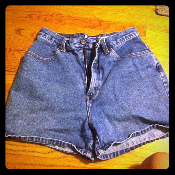 Shorts- High Waisted Denim Shorts