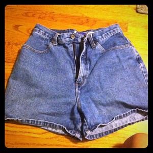 Shorts- High Waisted Denim Shorts