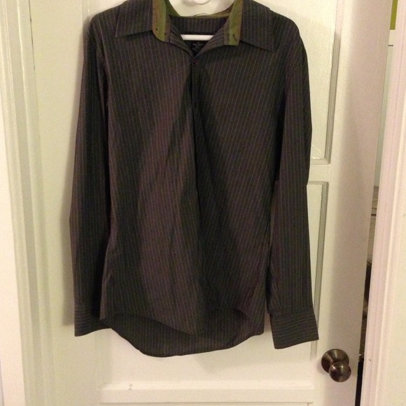 Calvin Klein mens long sleeve button up shirt.