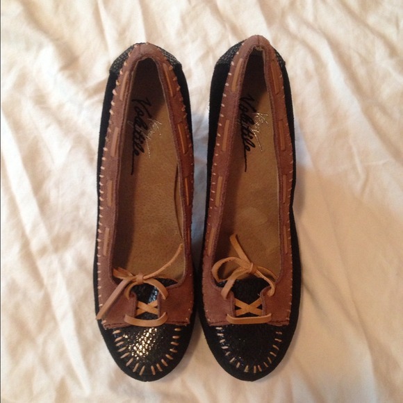 Brown/black heels🔷REDUCED🔷 - Picture 1 of 3