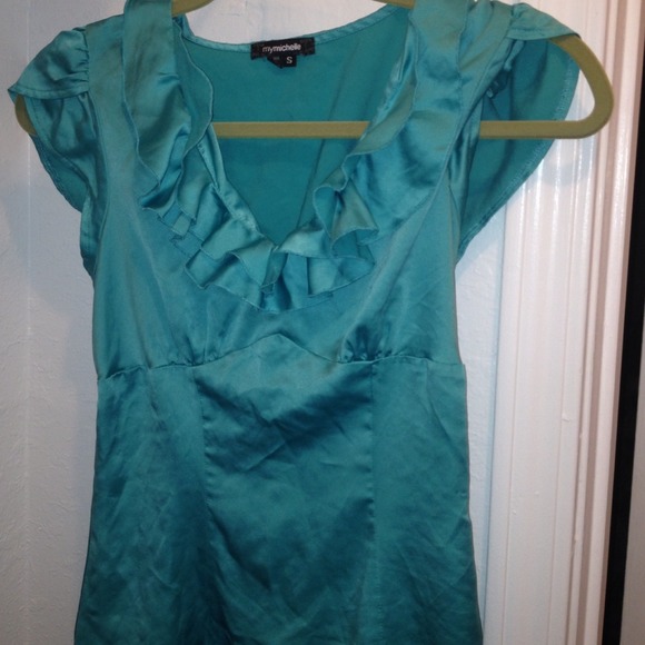 Satin dress shirt