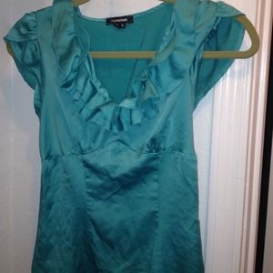 Satin dress shirt