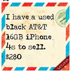 Black iPhone 4S 16GB AT&T