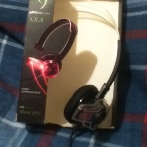 Pink Xbox 360 afterglow headset.
