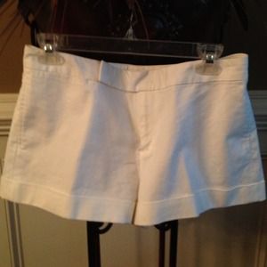 NWOT: Ralph Lauren Cuff White Short
