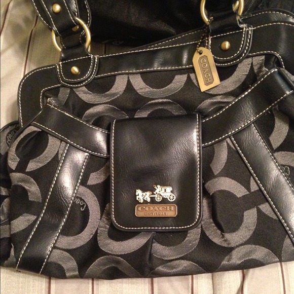 Coach bag and wallet