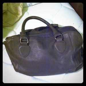 Audrey Brooke olive green purse