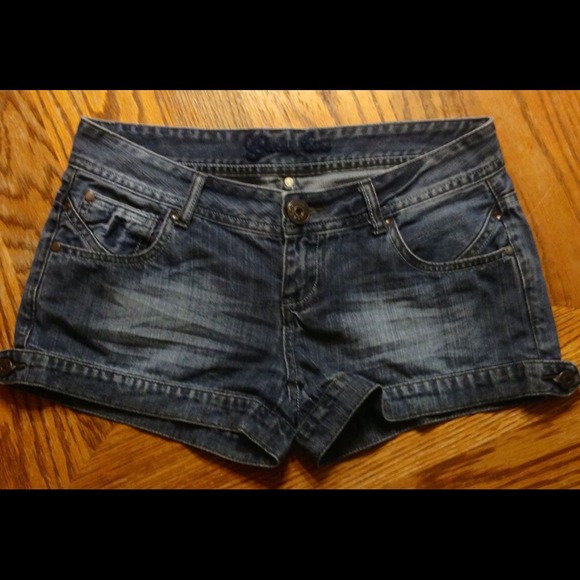 Women's guess denim shorts sz 27 - Picture 1 of 2