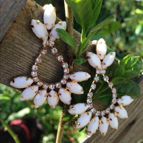 NEW Bead/Rhinestone Earrings