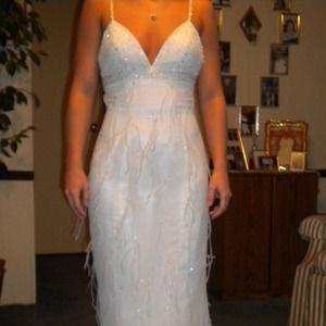 White Pageant/Prom Dress