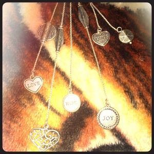 Lia Sophia long necklace.