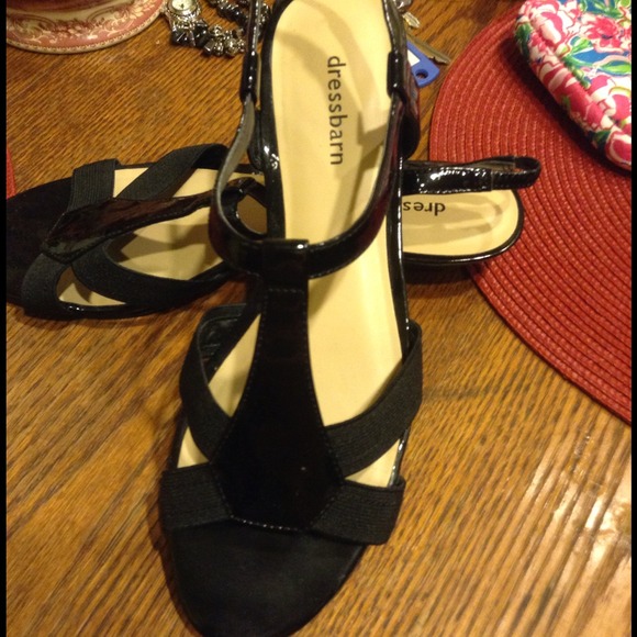 Dress Barn Shoes - Cute black sandals
