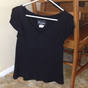 Black dressy shirt