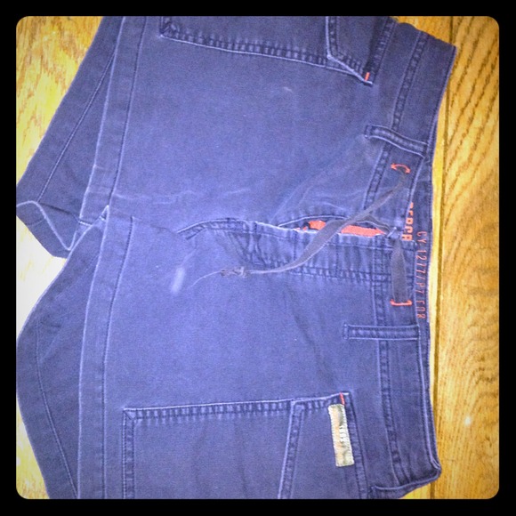 AF shorts navy with cargo pockets