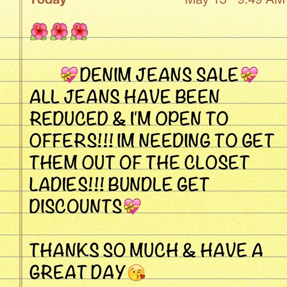 🌺DENIM JEAN SALE🌺